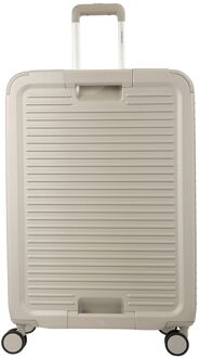 Hedgren Raku Yuno L Spinner 75 cm - Uitbreidbaar 106/114.5 liter - 75x50.5x32.5 cm - pussywillow grey hardcase koffer Grijs - H 75 x B 50.5 x D 32.5 cm