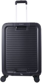 Hedgren Raku Yuno M Spinner 65 cm - Uitbreidbaar 80/87 liter - 65x45.5x29 cm - vulcan blue hardcase koffer Blauw - H 65 x B 45.5 x D 29 cm