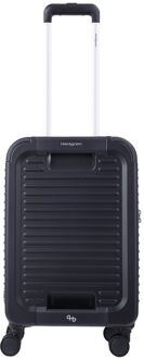 Hedgren Raku Yuno S Handbagage Spinner - 40.4 liter - 55x35x25 cm - vulcan blue hardcase koffer Blauw - H 55 x B 35 x D 25 cm