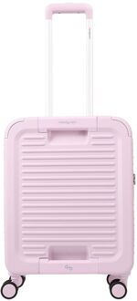 Hedgren Raku Yuno XS Handbagage Spinner - 38.2 liter - 55x40x20 cm - orchid ice hardcase koffer Paars - H 55 x B 40 x D 20 cm