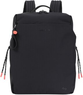 Hedgren String Akira Laptop Rugzak - 14" laptopvak - zwart - H 38 x B 29 x D 13 cm
