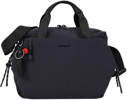 Hedgren String Tomoko Handtas - met afneembare schouderriem - vulcan blue aktetas damestas Blauw - H 24.5 x B 27 x D 12.5 cm