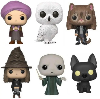 Hedwig Dobby Cute Vinyl Figure Model Toys