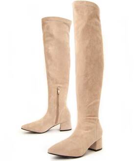 Heel Boot Botavitta In Beig Beige - EU 36