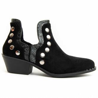 Heel Enkellaars Bottivita10 In Zwart