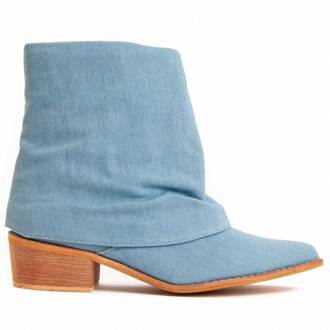Heel Enkellaars Bottivita38 In Blauw