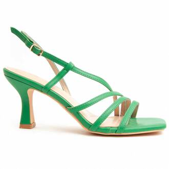 Heel Sandal Bonna In Groen