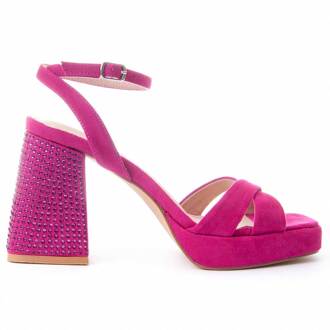 Heel Sandal Festsand3 In Fuchsia