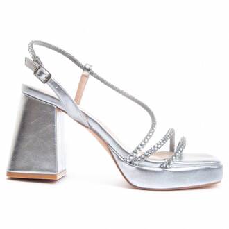 Heel Sandal Festsand5 in Zilver - EU 40