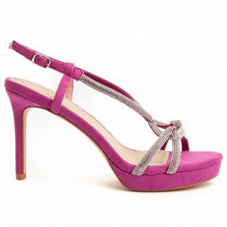 Heel Sandal Sandale2 in Fuchsia - EU 38