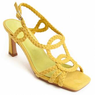 Heel Sandal Sanndal20 Geel