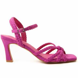 Heel Sandal Sanndal22 In Fuchsia - EU 36