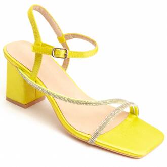 Heel Sandal Sanndarey Geel - EU 39/ UK 6