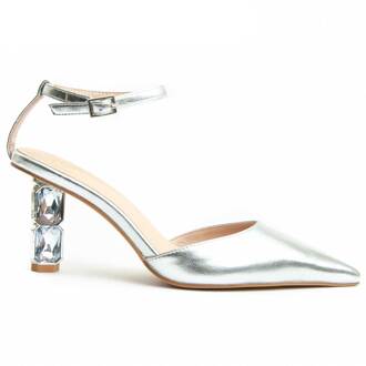 Heel Schoen Festshoe10 In Zilver