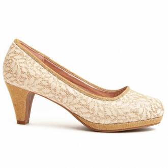 Heel Schoen Unne51 In Beige
