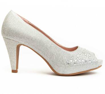 Heel Schoen Unne56 In Zilver
