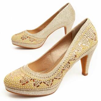 Heel Schoen Unne58 In Goud