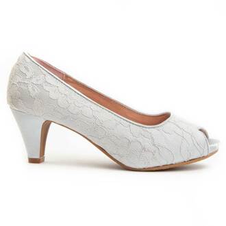 Heel Schoen Unne71 In Zilver