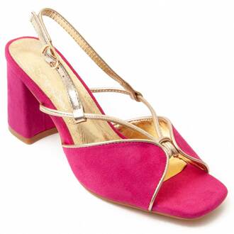 Heelsandaal Sanndal6 in Fuchsia - EU 36