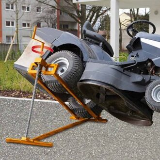 Heftoestel voor grasmaaier