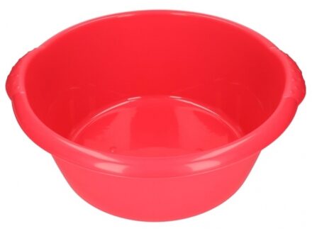 Hega hogar Afwasteil - 15L - rond - rood - 42 x 17 cm - afwasbak