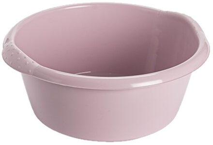 Hega hogar Afwasteil - klein - 6L - rond - roze - 32 x 13 cm - klein formaat afwasbak