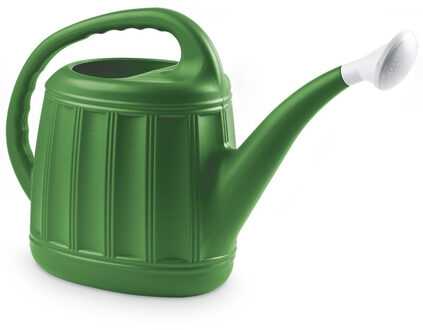 Hega hogar Gieter - groen - kunststof - met broeskop - 5 liter