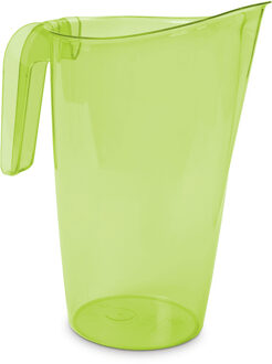 Hega hogar Waterkan - sapkan - groen - inhoud 1.75 liter - kunststof - karaf - pitcher