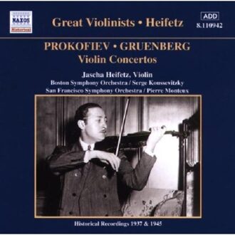 Heifetz-Proko.Grue.:Violin Con