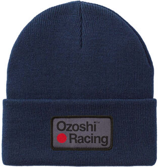 Heiko muts met manchet Blauw - One size