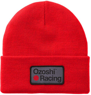 Heiko muts met manchet Rood - One size