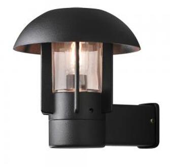 Heimdal 404-750 Buitenlamp (wand) Spaarlamp, LED E27 60 W Zwart
