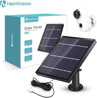 HeimVision HMS1 Solar Panel IP66 Waterproof Support Continuously Supply Power for HMD2 Rechargeable Battery Security Camera