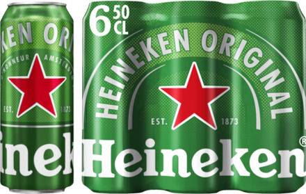 Heineken Blik 6X50CL