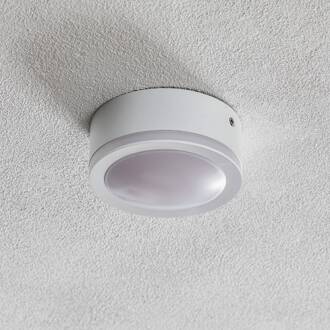 Heitronic Aurora LED downlight, wit, Ø 9,5 cm, 3.000 K wit, gesatineerd