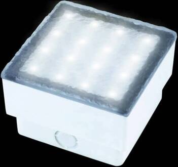 Heitronic Betreedbare LED-grondinbouwlamp Straatsteen transparant