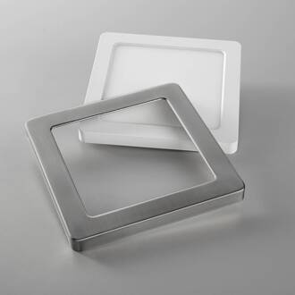 Heitronic Frames voor LED paneel Selesto, vierkant, nikkel