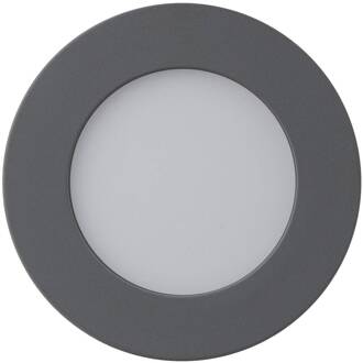 Heitronic LED paneel Lyon rond Ø 16,8 cm dimbaar zilver, wit
