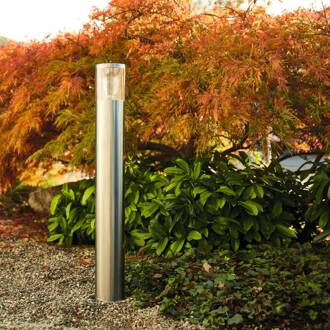 Heitronic Roestvrijstalen tuinpadverlichting Naxos roestvrij staal, transparant