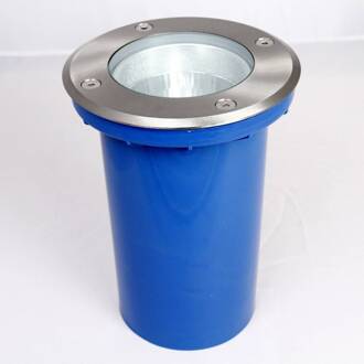 Heitronic Ronde grondspot inbouwlamp Berlijn roestvrij staal, helder