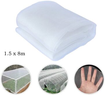 Hek Groenten Fruit Bloemen Plant Bescherming Kas Tuin Netto 1.5x8m