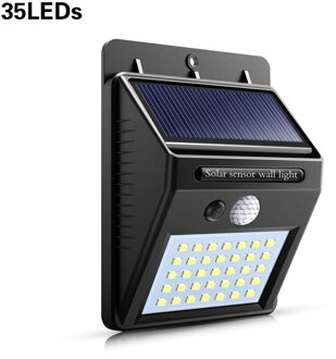 Hek Tuin Licht 118 100 Leds Wireless Solar Gazon Lampen Pir Motion Sensor Nacht Beveiliging Lampen Wandlamp Licht Voor path Fence 35 Leds