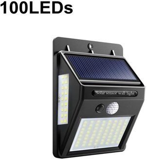 Hek Tuin Licht 118 100 Leds Wireless Solar Gazon Lampen Pir Motion Sensor Nacht Beveiliging Lampen Wandlamp Licht Voor path Fence