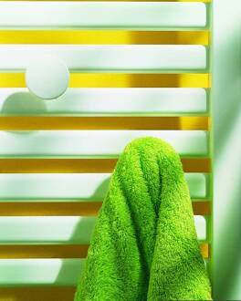 Heka Losse Badjasknop Wit Aqua Splash