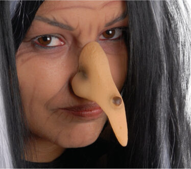 Heksen neus met wrat - latex - Horror/Halloween verkleed accessoires