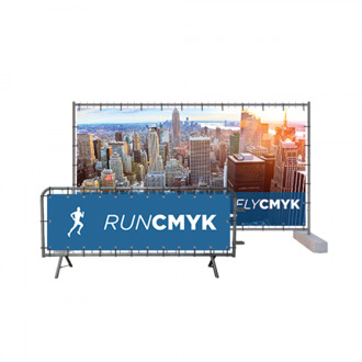 Hekwerkbanners drukken voor drang- of bouwhek drukken