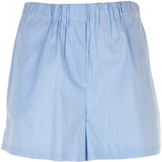 Heldere Blauwe Shorts Cruna , Blue , Dames - M,S,Xs,2Xs