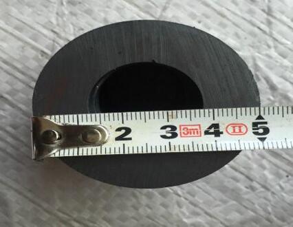 Hele Verkoop Ring Ferrietmagneet, zwarte magneet, 4 stks/pak Dia50-25x10mm 50*10-25mm
