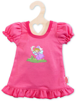 Heless Poppenkleding Nachtjapon Roze 35-45 Cm