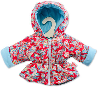 Heless Poppenkleding Winterjas ""Happy"" 28-35 Cm